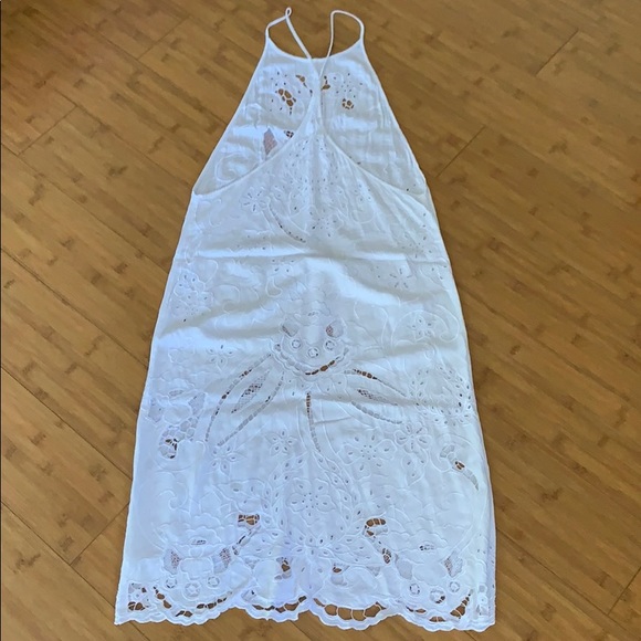 Free People white embroidered dress - Picture 3 of 8